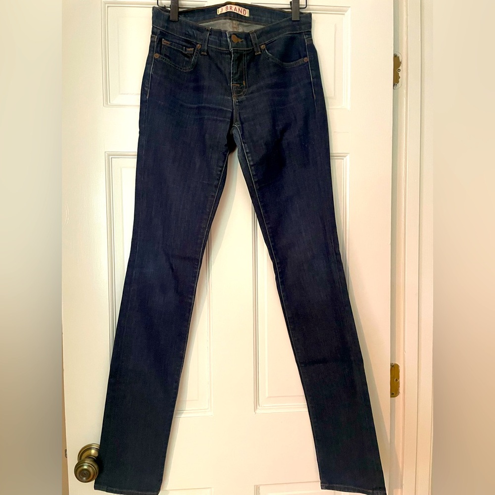J Brand Women's Deep Indigo Skinny Jeans